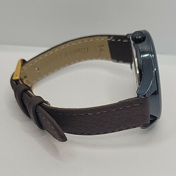 Fossil Suitor BQ3225 Women's Brown Leather Blue Analog Dial Quartz Watch BC98 - Picture 10 of 11